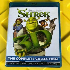 Shrek 3D Collection DreamWorks Blu-ray set of 4 discs in 3D
